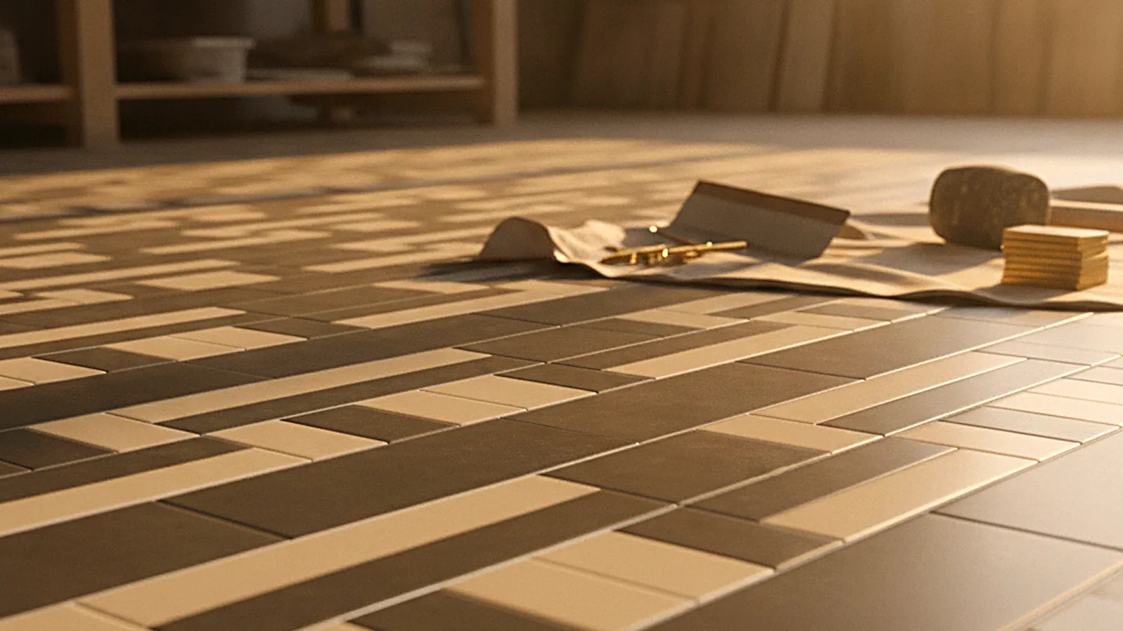 Flooring craftsmanship filmed on the job by Prime Line Flooring