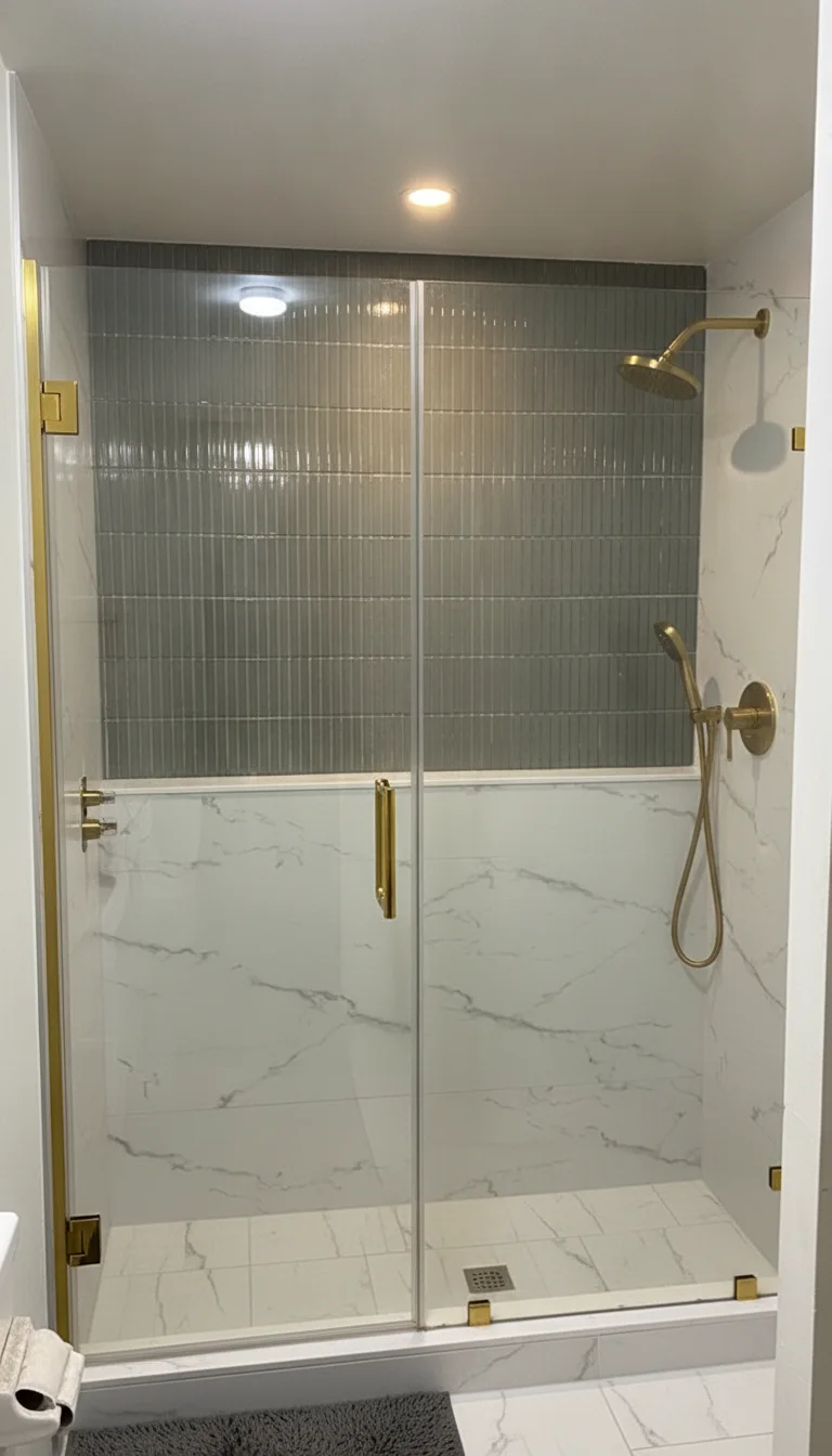 Newly installed large-format tile floor over a properly prepped concrete slab in a Tampa Bay home